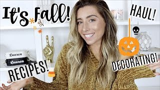 GETTING READY WITH ME FOR FALL!