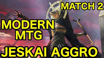 [MODERN] Jeskai Hazoret Aggro vs. Ad Nauseam (Match 2)