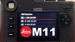 New Leica M11 | Dynamic Range | Pixel Binning