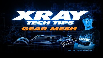 XRAY Tech Tips - Setting Gear Mesh on XB8