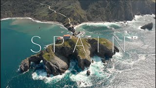 Amazing Spain: Aerial landscapes (Asturia,Bardenas Reales,Gaztelugatxe) DRONE video 4K