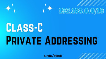 [Lec#21] Understanding Private IPv4 Addresses for Class-C Networks: A Complete Guide | Urdu/Hindi