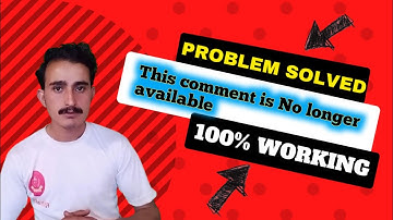 this comment is no longer available YouTube comments problem solved_comment setting(fun ki dunya)