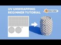 Game asset beginner tutorial  uv unwrapping in blender part 25