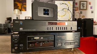 Monster Vintage CD player SONY X7ESD 1989 (£1,000+) Worth it ?,I compare.