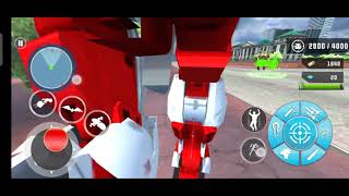 Flying Bat Transform Robot moto Bike Robot Boss Games New 2020 screenshot 1