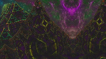 Mandelbulb 4K 60fps - Rainbow Fractal Animations 15 - Pyramids