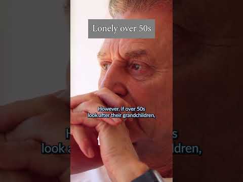 Lonely over 50s feel better babysitting