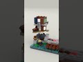 Miniature lego ninja ninja dock building bricks lego moc model