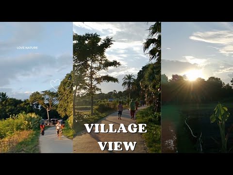 Village road view - YouTube