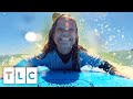 The Johnstons Shred Gnarly Waves In California | The 7 Little Johnstons