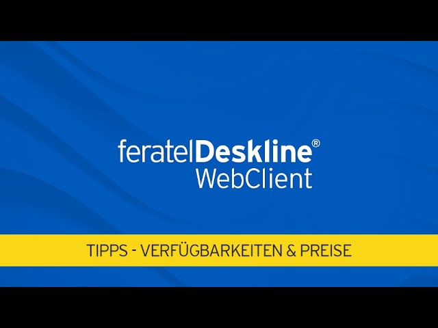 Watch Tipps zur Wartung von Verfügbarkeiten & Preisen on YouTube.