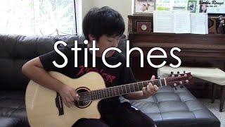 Video thumbnail of "(Shawn Mendes) Stitches - [Free Tabs] Fingerstyle Guitar Cover"