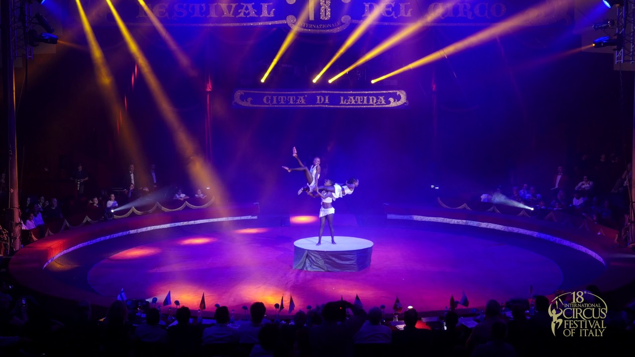 TRIO BLACK DIAMONDS (Ethiopia, Handstand) - 18th International Circus Festival of Italy (2016)