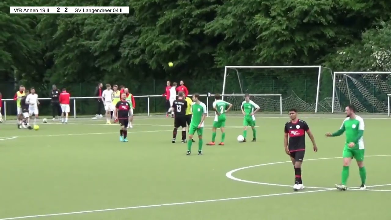 VfB Annen 19 II  SV  SV Langendreer 04 II Kreisliga B Bochum, Gruppe 4 20/21