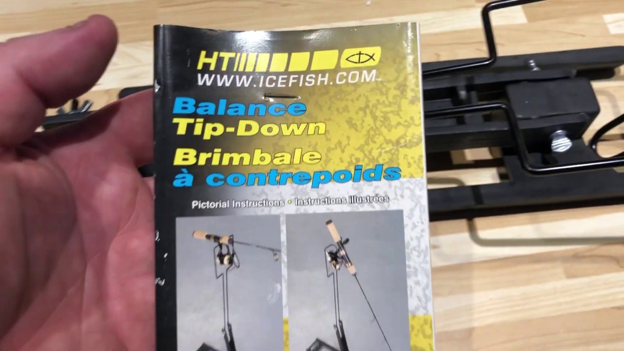 Ice fishing TIP-DOWN Rod holder REVIEW IT FAILS and the Solution