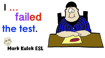 Simple Past Tense Verbs - subject + verb -ed | + irregular past tense verbs | Mark Kulek ESL