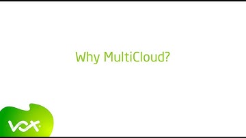 Why MultiCloud