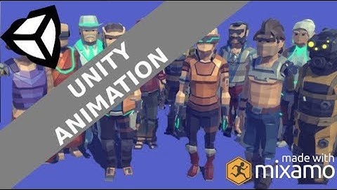 Unity Animation Tutorial with Mixamo Animations