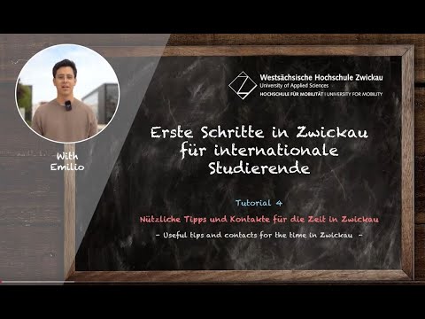 Episode 4: Useful tips and contacts for the time in Zwickau