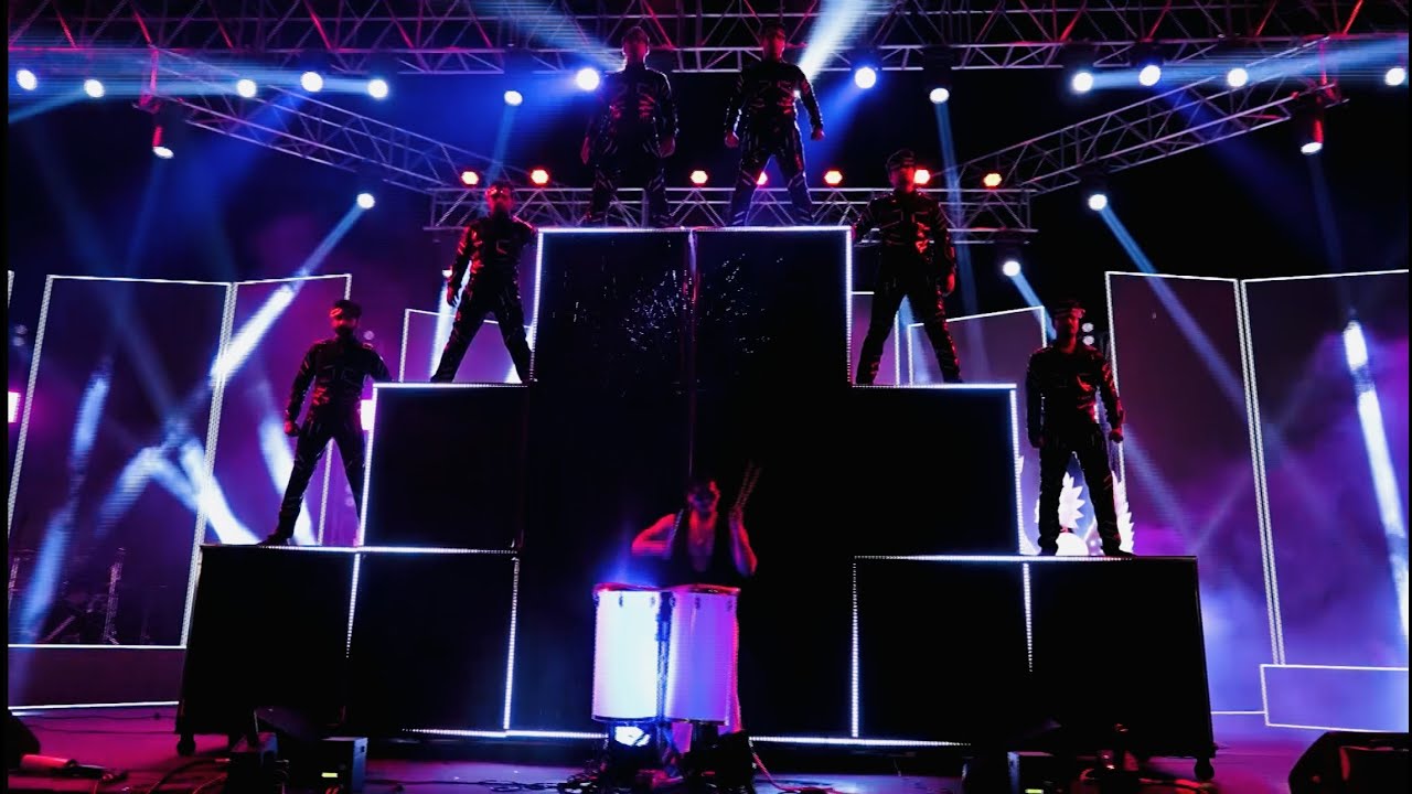 Grand Sangeet Devil & Angel Entry / Bride & Groom / Wedding Entry /  Brim Entertainment /07718802020