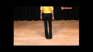 Linedancer magazine presents Basic Steps - Step Quarter Pivot