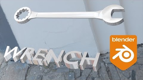 Double Ended Wrench Modeling in Blender _ Blender Tutorial