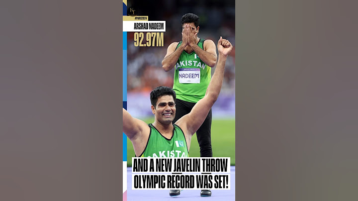 Paris Olympic: Arshad Nadeem | Gold Medalist