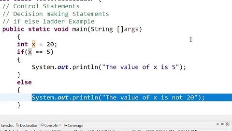 Java if-else-if ladder with Example | Java in Telugu | Java Basics 39