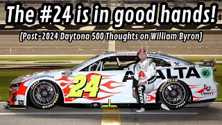 The #24 is in good hands! (Post-2024 Daytona 500 Thoughts on William Byron) by Ian The Motorsports Man 87 views 2 months ago 3 minutes, 20 seconds