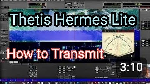 Thetis Hermes Lite - How to Transmit