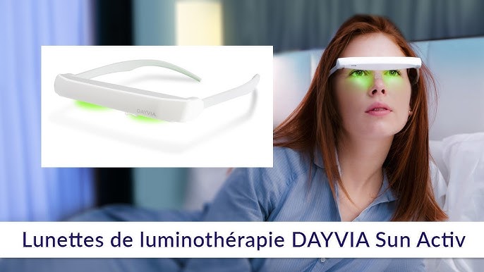 Lunettes de luminothérapie Dayvia SunActiv 2 made in France