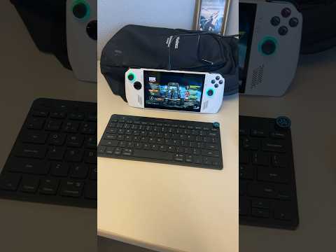 Quick ROG Ally setup on break💪 #rogally #gaming #ally #rog #starfield #rogallyreview #residentevil4