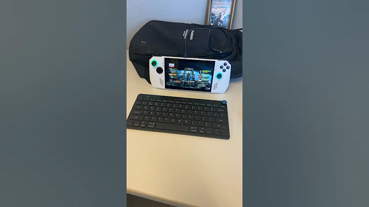 Quick ROG Ally setup on break💪 #rogally #gaming #ally #rog #starfield #rogallyreview #residentevil4