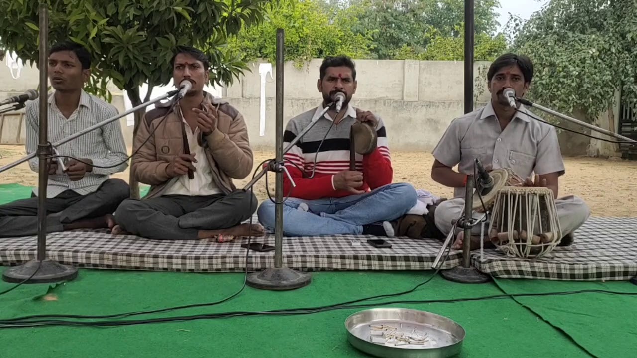 भगताई गंगा माता का भजन गायक संतोष कुमार सैनी9950829377