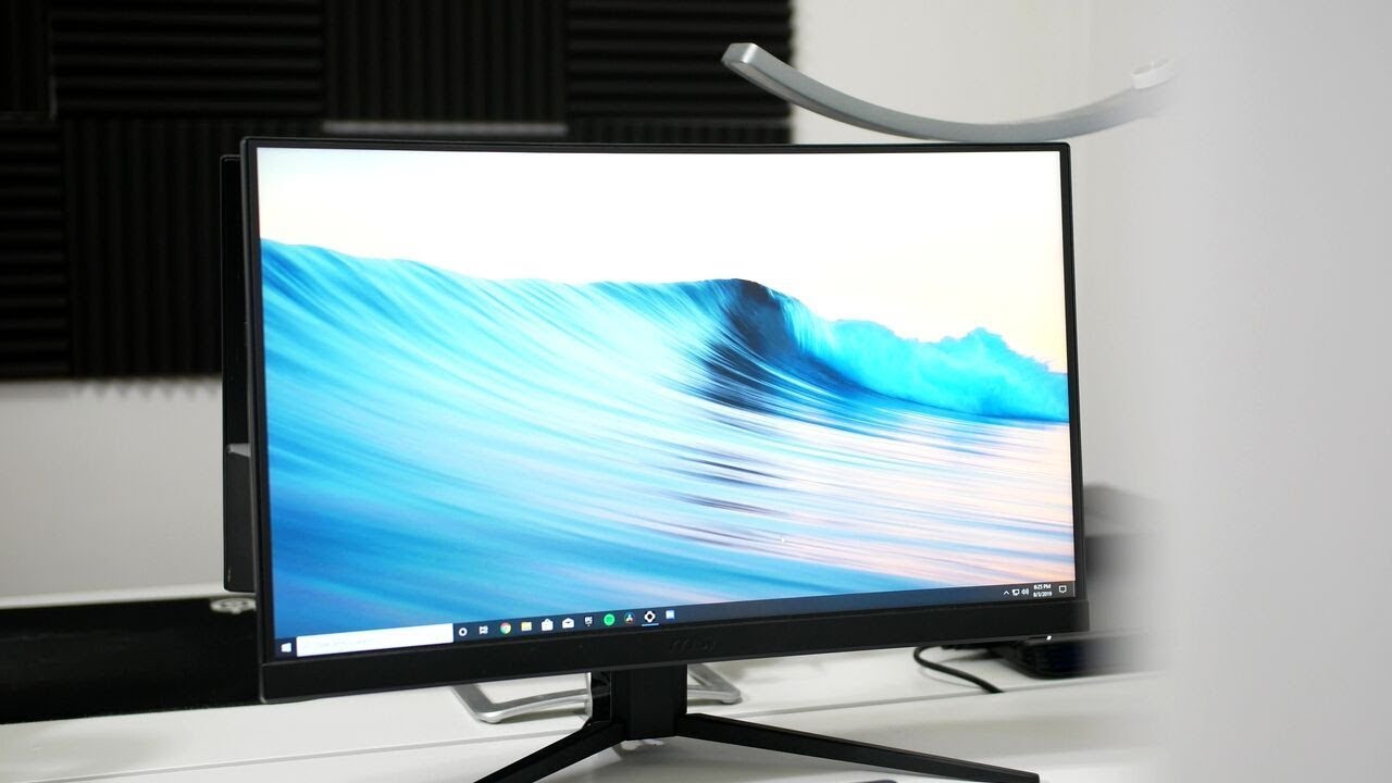 Msi Optix Mag241c Monitor Review Awesome Budget 1080p 144hz Monitor 19 Youtube