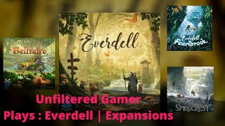 Everdell - Pearlbrook and Bellfair | Board Game Playthrough