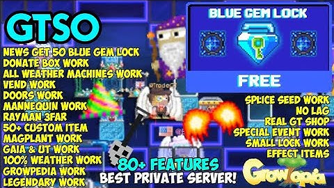 BEST GROWTOPIA PRIVATE SERVER 2021 | 🔥✅ FREE 50 BGL & 50+ ONLINE OMG! LIKE REAL GT 100% ✅🔥 | GTSO