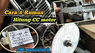Cara Menghitung CC Motor  !! Rumus hitung cc Motor
