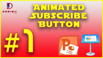 Add Awesome Animated Subscribe Button To Your Videos Using Keynote