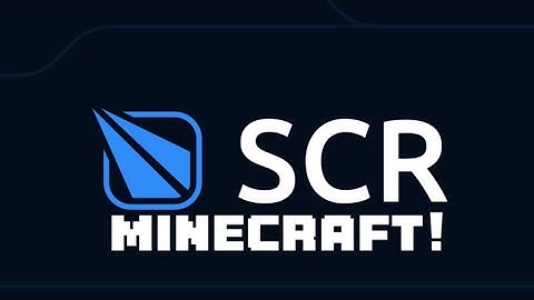 We are building SCR! IN MINECRAFT!