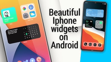 Customize your Android home screen with iOS widgets - iOS 14