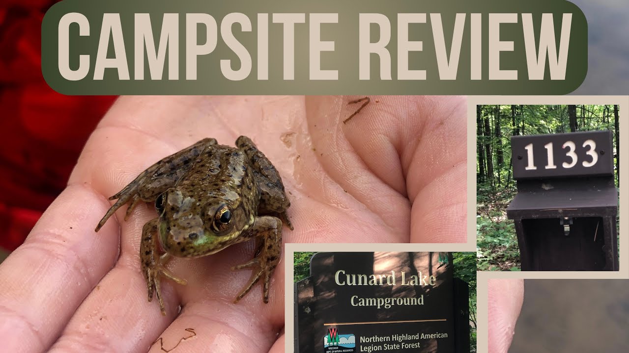 Campsite Review: Cunard Lake, Northern Highland American Legion State Forest, Wisconsin