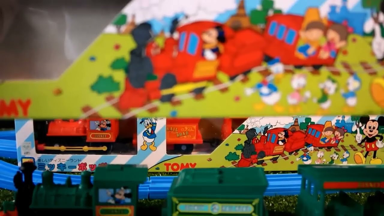 TOMY Plarail rare Disney steam trains, unboxing review and 