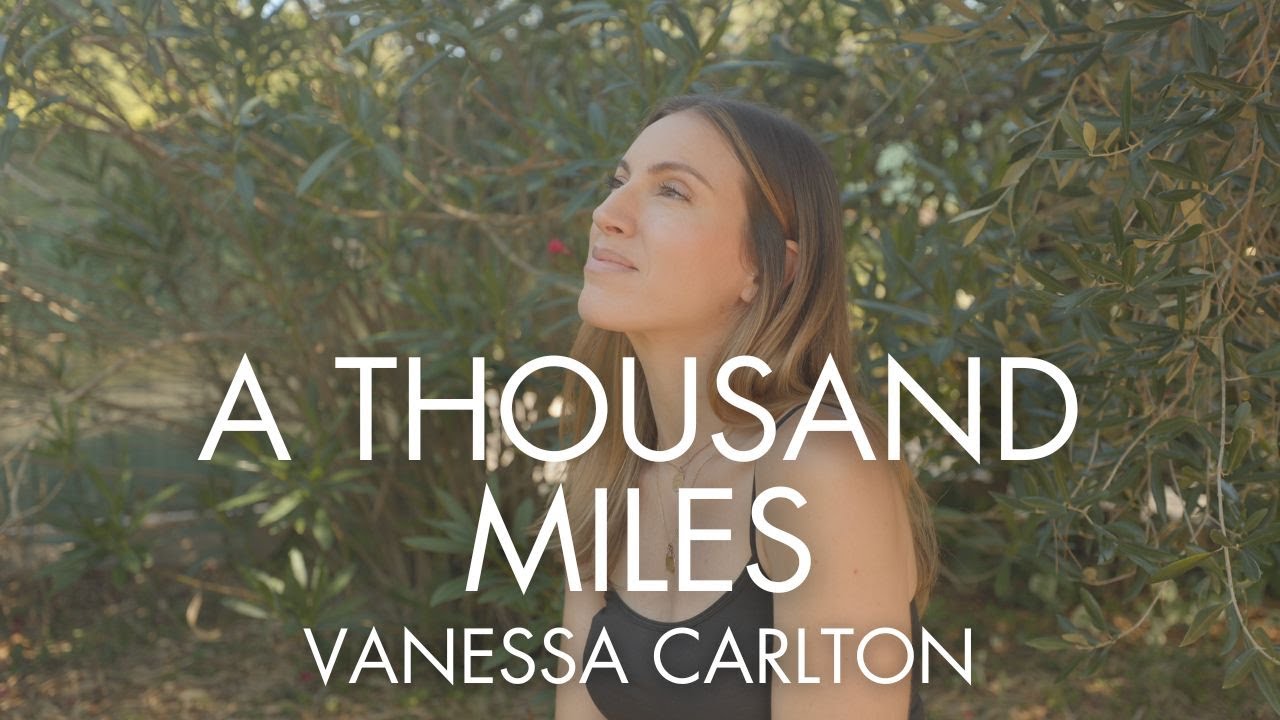 A THOUSAND MILES ( FRENCH VERSION ) VANESSA CARLTON ( SARA'H COVER )