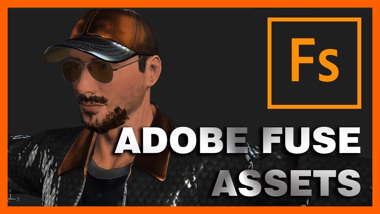 adobe fuse 3d model pose