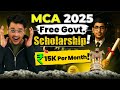 💥MCA Govt. Scholarships Worth ₹15,000! UGC Scholarship 2025🤩 #MCA #scholarships #MCACourse #ugc