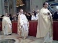 Divina Liturgia a san Pietro in Vaticano celebrata da S.B. Sviatoslav Shevchuk. Ingresso