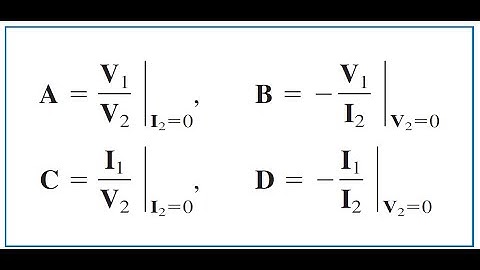 Transmission Parameters