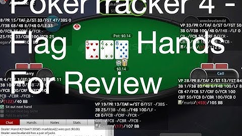 How To Flag Hands For Review In PokerTracker 4 - Study time!